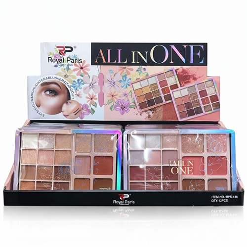 Royal Paris All In One Far Paleti rps-148 12*