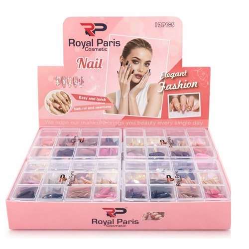 Royal Paris Aksesuarlı Takma Tırnak Rpa-1017 12*