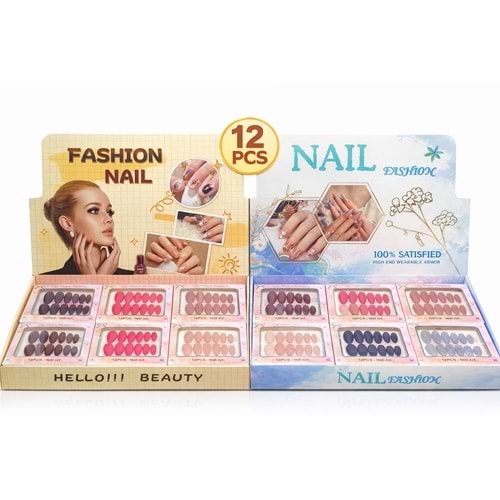 İthal Takma Tırnak Zzer-388 12*