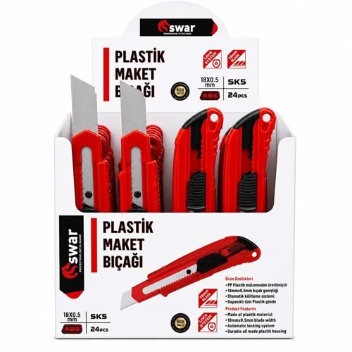 Swar Maket Bıçağı 24*