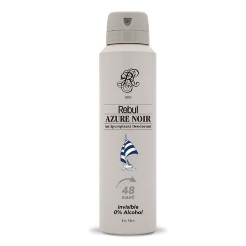 Rebul Deodorant Azure Noır Men 150 Ml