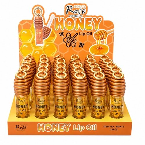 Rose Honey Lip Oil - Dudak Yağı rmk15 36*