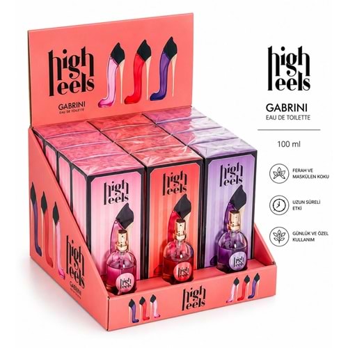 Gabrini Hıgıh Heels Bayan Parfüm 50 Ml 12*