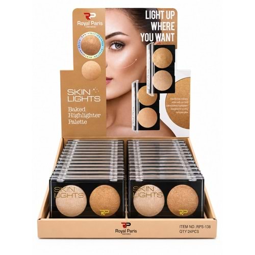 Royal Paris Lights 2Li Baked Highlighter Rps138 24*