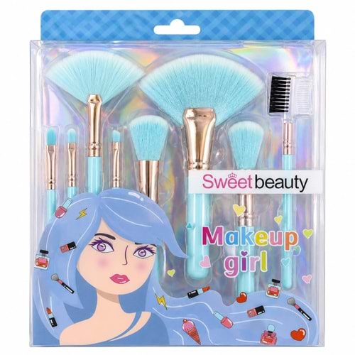 Sweet Beauty Makyaj Fırçası Sz-1045 6*