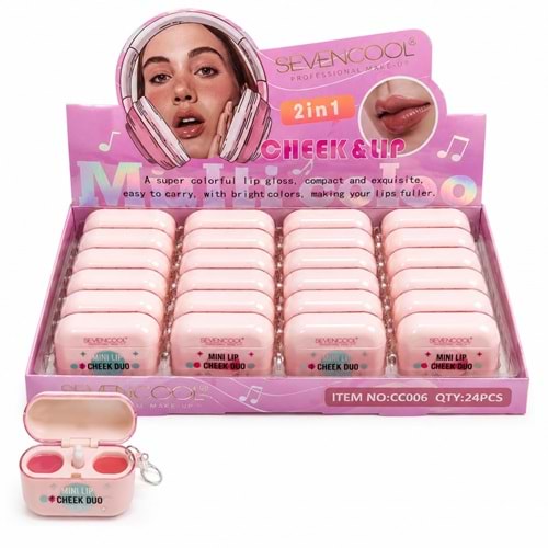 Seven Cool Aydınlatıcı Lip Allık 24*