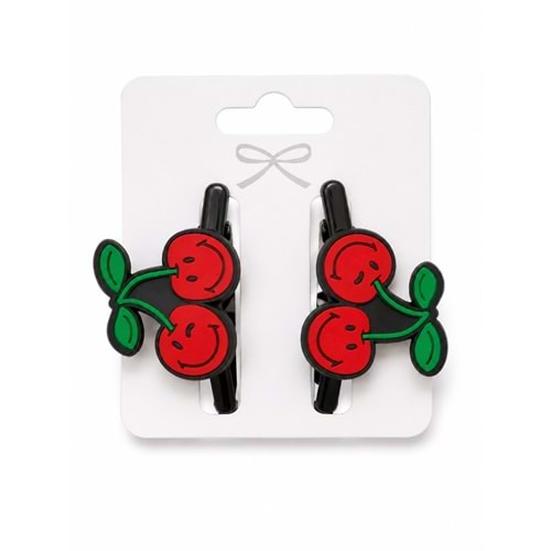 Kirazlı Mini Mandal Toka 83-27-02 12*