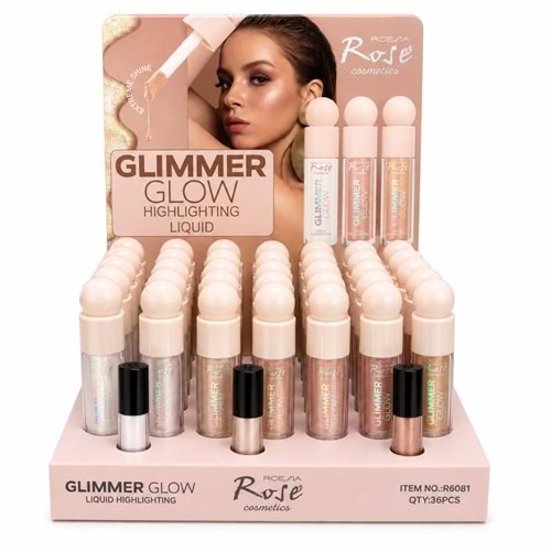 Rose Fırçalı Aydınlatıcı r6081 36*