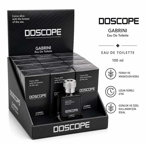 Gabrini Doscope Erkek Parfüm 100ml 12*