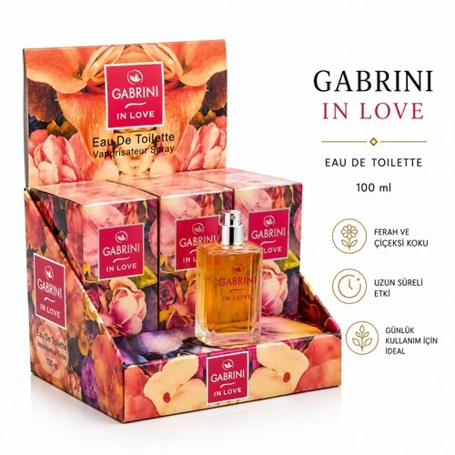 Gabrini In Love Bayan Parfüm 80ml 12*