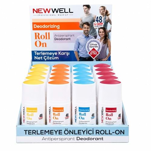 New Well Terleme Önleyici Roll-on 24*
