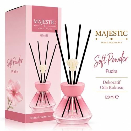 Majestic Dekoratif Oda Kokusu Soft Powder 120 ml