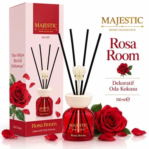 Majestic Dekoratif Oda Kokusu Rosa Room 100 ml