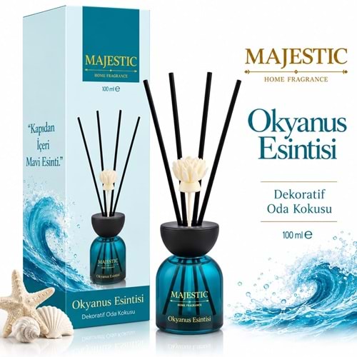 Majestic Dekoratif Oda Kokusu Okyanus Esintisi 100 ml
