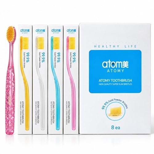 Atomy Gold Fırçalı Diş Fırçası 8*