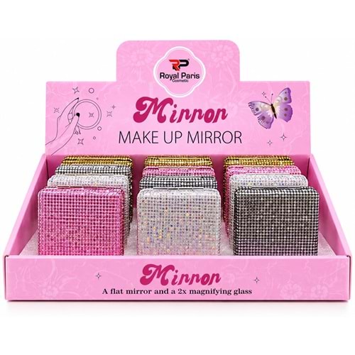 Royal Paris Kare Işıltılı Ayna rpa-1051 12*