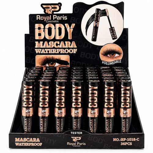 Royal paris Body Siyah Maskara Rp-1018-C 36*