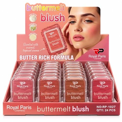 Royal Paris Buttermelt Bulsh Allık Rp-1027 24*