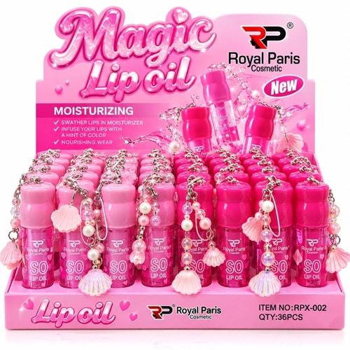 Royal Paris Deniz Anahtarlıklı Lip Oil rpx-002 36*