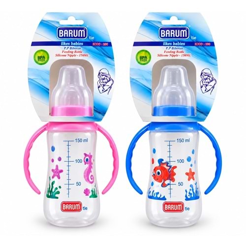 Barum Kulplu Biberon 150 Ml 12*
