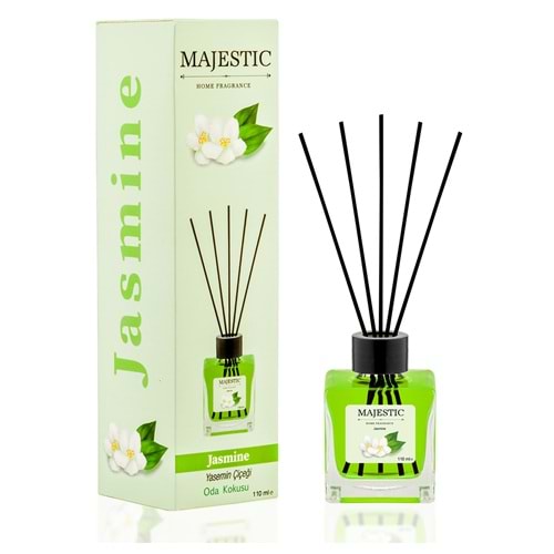 Majestic Bambu Çubuklu Oda Kokusu Yasemin Çiçeği 110 Ml Kare