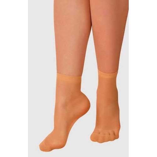 Özge Fit15 Soket Çorap Ten 24*