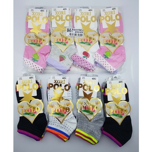 B-E-7 Xgri Polo Gold Etiketli Bayan Patik