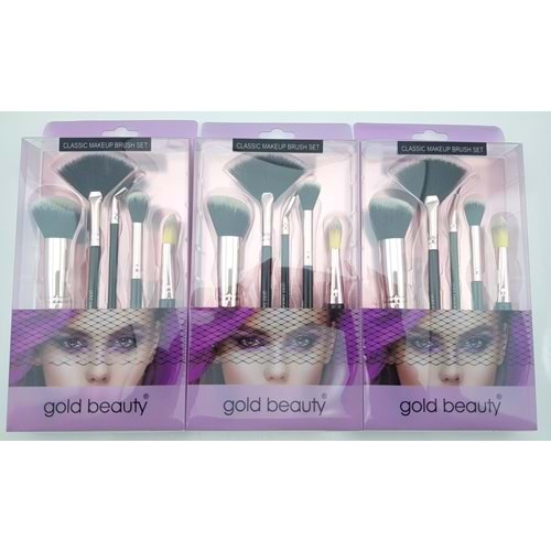 Gold Beauty Fırça Seti Ep-488 6*