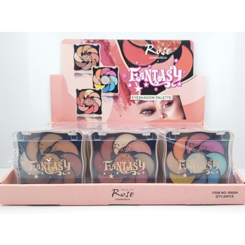 Rose 9lu Fantashy Çiçek Model Göz Farı R6004 24*