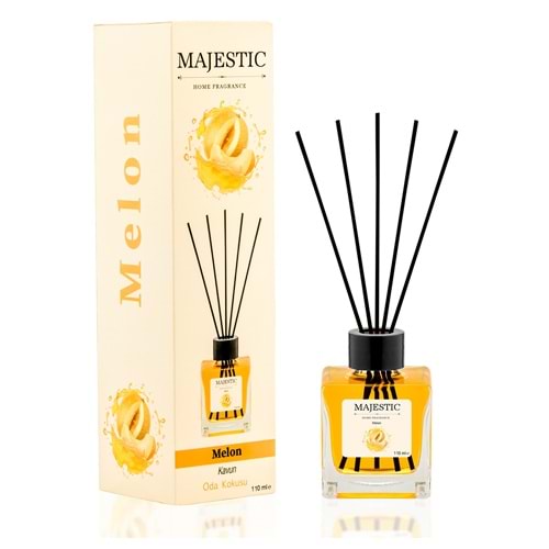 Majestic Bambu Çubuklu Oda Kokusu Melon Kavun 110 Ml Kare