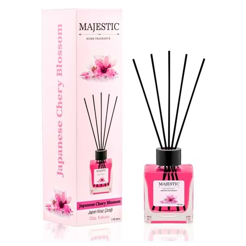 Majestic Bambu Çubuklu Oda Kokusu Japanese Cherry Blossom 110 Ml Kare