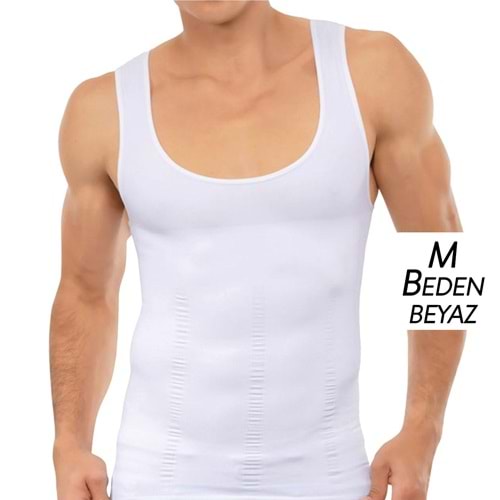 500 Layza Form Seamless Erkek Atlet Beyaz M-L-XL-XXL