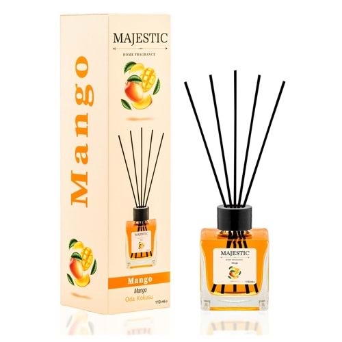 Majestic Bambu Çubuklu Oda Kokusu Mango 110 Ml Kare