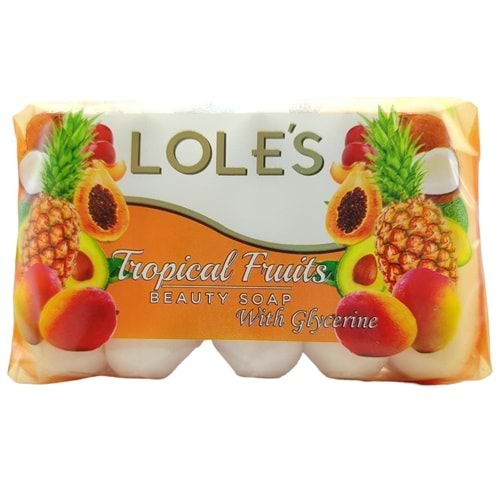 Loles 5li Güzellik Sabunu Tropikal Meyveler
