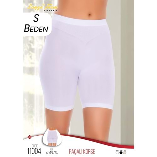 11004 Layza Form Uzun Paçalı Şort Korse S-M-L-XL