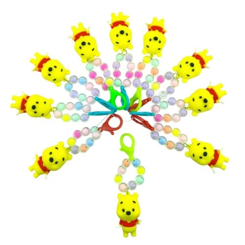 Boncuklu Anahtarlık Maskot 30D 12*