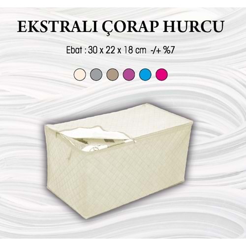 İnci Ekstralı Çorap Hurcu 5*