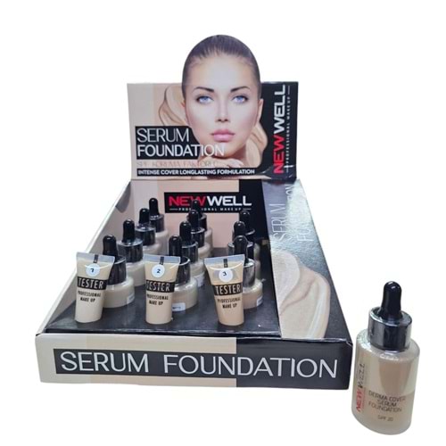 New Well Serum Fondoten Spf Koruma Faktörlü 12*