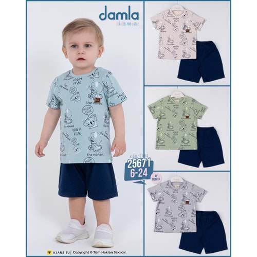 Damla 06,24 ay hıgh five erkek takım 25671