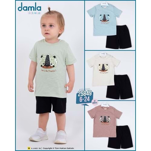 Damla 06,24 ay friends erkek takım 25849