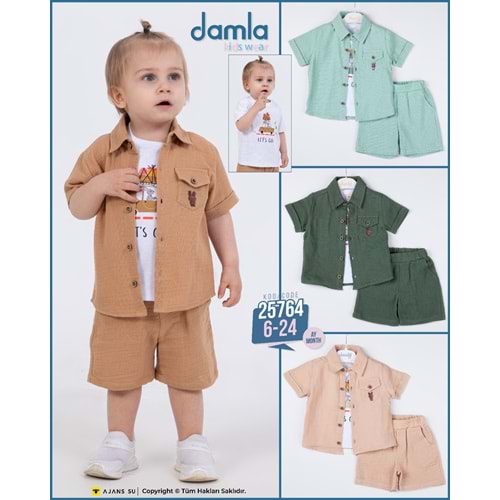 Damla 06,24 ay lets go erkek takım 25764