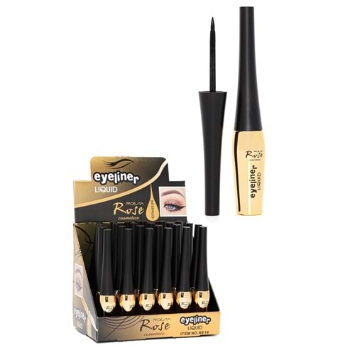 Rose Sarı Siyah Eyeliner RE16 24*