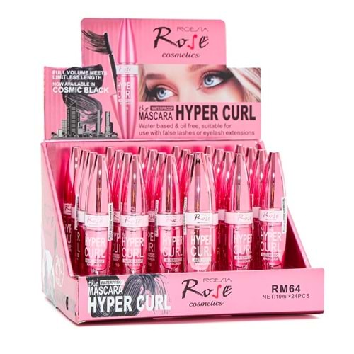 Rose Hper Curl Maskara RM64 24*
