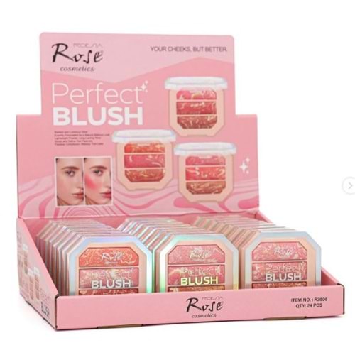Rose 3lü Perfeckt Allık R2606 24*
