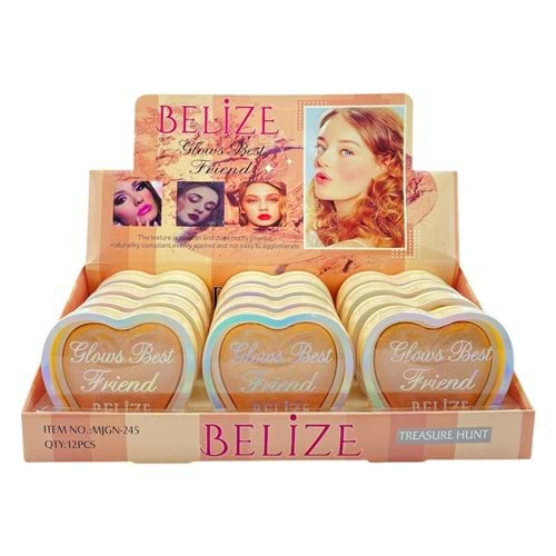 Belize Elma Desenli Aydınlatıcı mjgn245