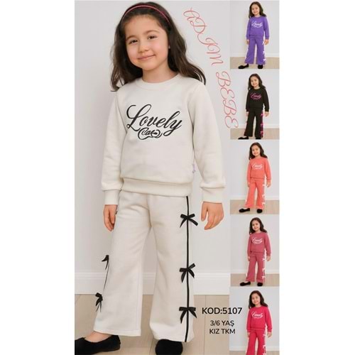 Adım Bebe 3-6 Yaş Kız takım 5107