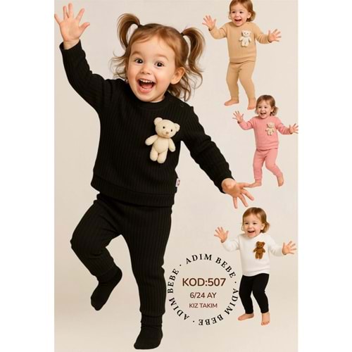 Adım Bebe 6-24 Yaş Kız takım 507