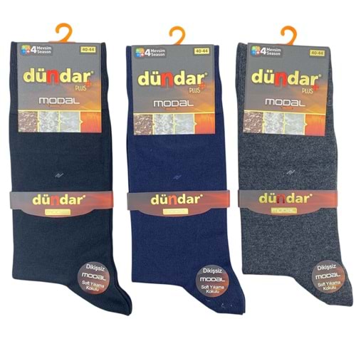 Dündar Erkek Modal 4 Mevsim Çorap 12*
