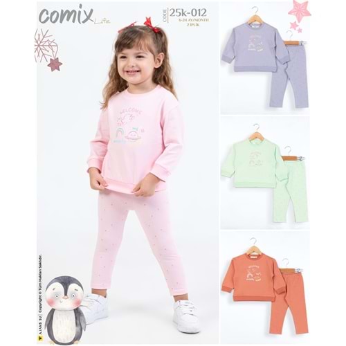 Comix Fairy Kız Takım 6-24 ay 25K-012