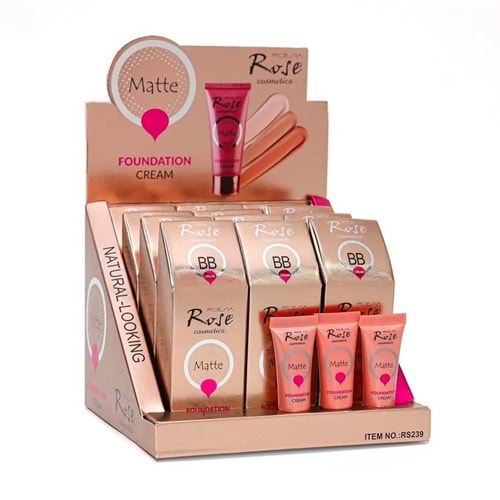 Rose Matte Fondoten Rs239 12*